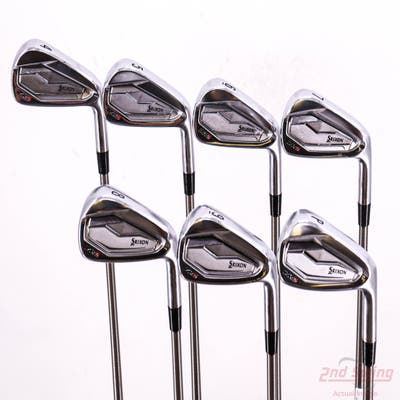 Srixon ZX5 Iron Set 4-PW Aerotech SteelFiber i95cw Graphite Stiff Right Handed +1/2"