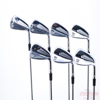 Mint Wilson Staff 2024 Staff Model Blade Iron Set 4-PW Dynamic Gold Mid 115 Steel Stiff Right Handed STD