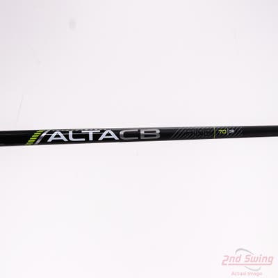 Used W/ Ping RH Adapter Ping ALTA CB 70 Black 70g Hybrid Shaft Senior 40.0in