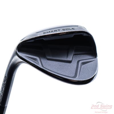 Cleveland Smart Sole 4 Black Satin Wedge Gap GW Stock Steel Shaft Steel Wedge Flex Left Handed 35.5in