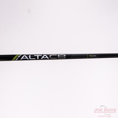 Used W/ Ping RH Adapter Ping ALTA CB 70 Black 70g Hybrid Shaft Senior 38.0in