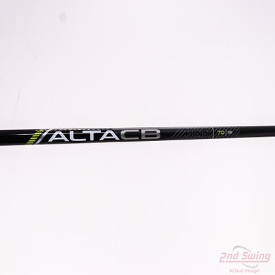 Used W/ Ping RH Adapter Ping ALTA CB 70 Black 70g Hybrid Shaft Senior 39.0in