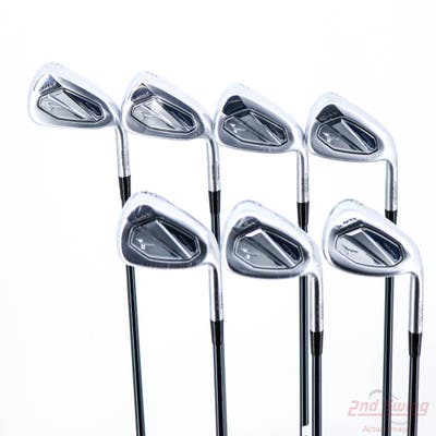 Mint Mizuno JPX 925 Hot Metal HL Iron Set 5-PW AW UST Mamiya Recoil Dart ESX 460 F3 Graphite Regular Right Handed +1/4"