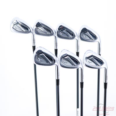 Mint Mizuno JPX 925 Hot Metal HL Iron Set 5-PW AW GW UST Mamiya Recoil Dart ESX 460 F3 Graphite Regular Right Handed +1/4"