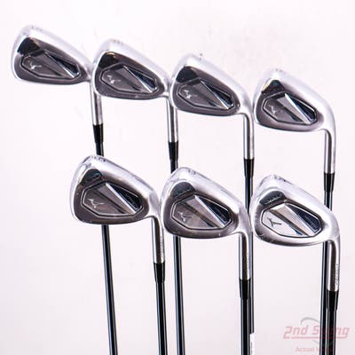 Mint Mizuno JPX 925 Hot Metal HL Iron Set 5-PW AW UST Mamiya Recoil Dart ESX 460 F3 Graphite Regular Right Handed +1/4"