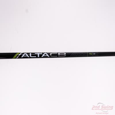 Used W/ Ping LH Adapter Ping ALTA CB 70 Black 70g Hybrid Shaft Senior 38.5in