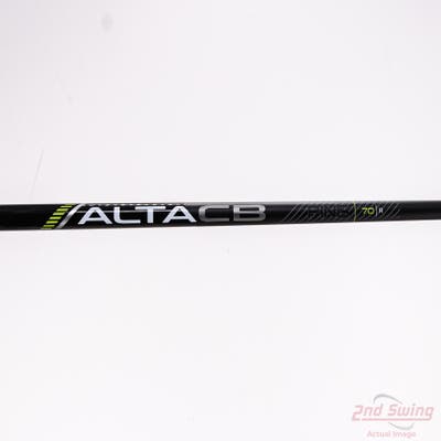 Used W/ Ping LH Adapter Ping ALTA CB 70 Black 70g Hybrid Shaft Regular 39.5in