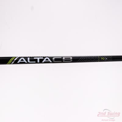 Used W/ Ping LH Adapter Ping ALTA CB 70 Black 70g Hybrid Shaft Regular 39.0in