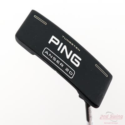 Ping 2023 Anser 2D Putter Slight Arc Graphite Right Handed Black Dot 35.0in