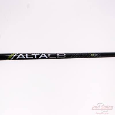 Used W/ Ping RH Adapter Ping ALTA CB 70 Black 70g Hybrid Shaft Senior 39.0in