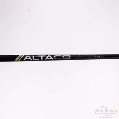 Used W/ Ping RH Adapter Ping ALTA CB 70 Black 70g Hybrid Shaft Regular 40.75in