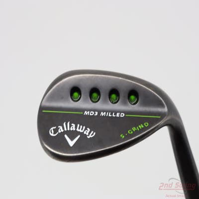 Callaway MD3 Milled Black S-Grind Wedge Lob LW 60° 9 Deg Bounce Nippon NS Pro Modus 3 125 Wdg Steel Wedge Flex Right Handed 36.5in