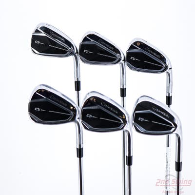 TaylorMade Qi Iron Set 5-PW True Temper Dynamic Gold 95 Steel Regular Right Handed STD