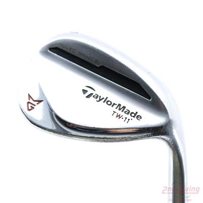 TaylorMade Milled Grind 2 TW Wedge Lob LW 60° 11 Deg Bounce True Temper Dynamic Gold S300 Steel Stiff Right Handed 35.0in