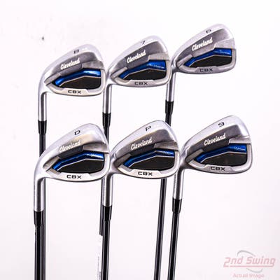 Cleveland Launcher CBX Iron Set 6-PW GW Miyazaki C. Kua Graphite Senior Left Handed +1"