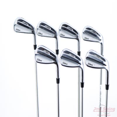 Titleist 2021 T100S Iron Set 4-PW FST KBS Tour C-Taper 125 Steel Stiff+ Right Handed +1/2"