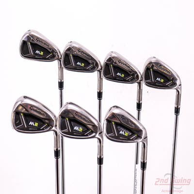 TaylorMade 2019 M2 Iron Set 5-PW AW TM Reax 88 HL Steel Stiff Right Handed +1/4"