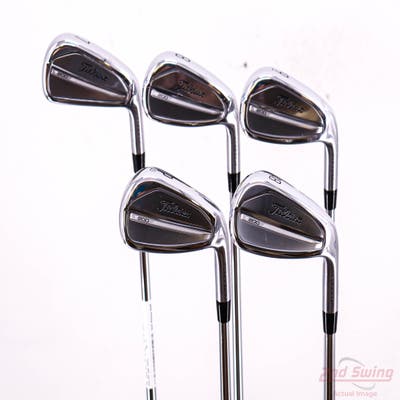 Mint Titleist 2023 T200 Iron Set 7-PW PW2 Project X LZ 6.0 Steel Stiff Right Handed +1"