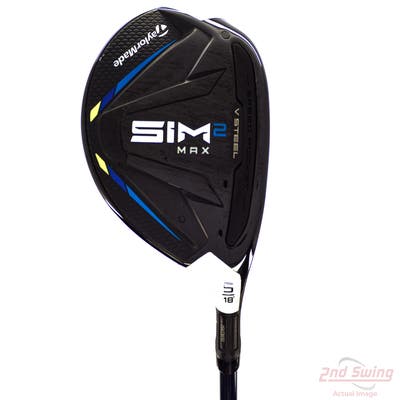 Mint TaylorMade SIM2 MAX Fairway Wood 5 Wood 5W 18° Fujikura Ventus Blue 5 Graphite Regular Right Handed 42.25in