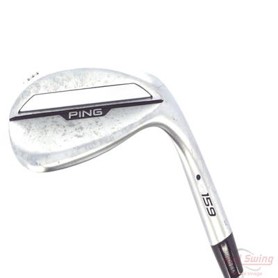 Ping s159 Chrome Wedge Lob LW 58° 8 Deg Bounce H Grind Ping Z-Z115 Steel Wedge Flex Right Handed Black Dot 35.25in