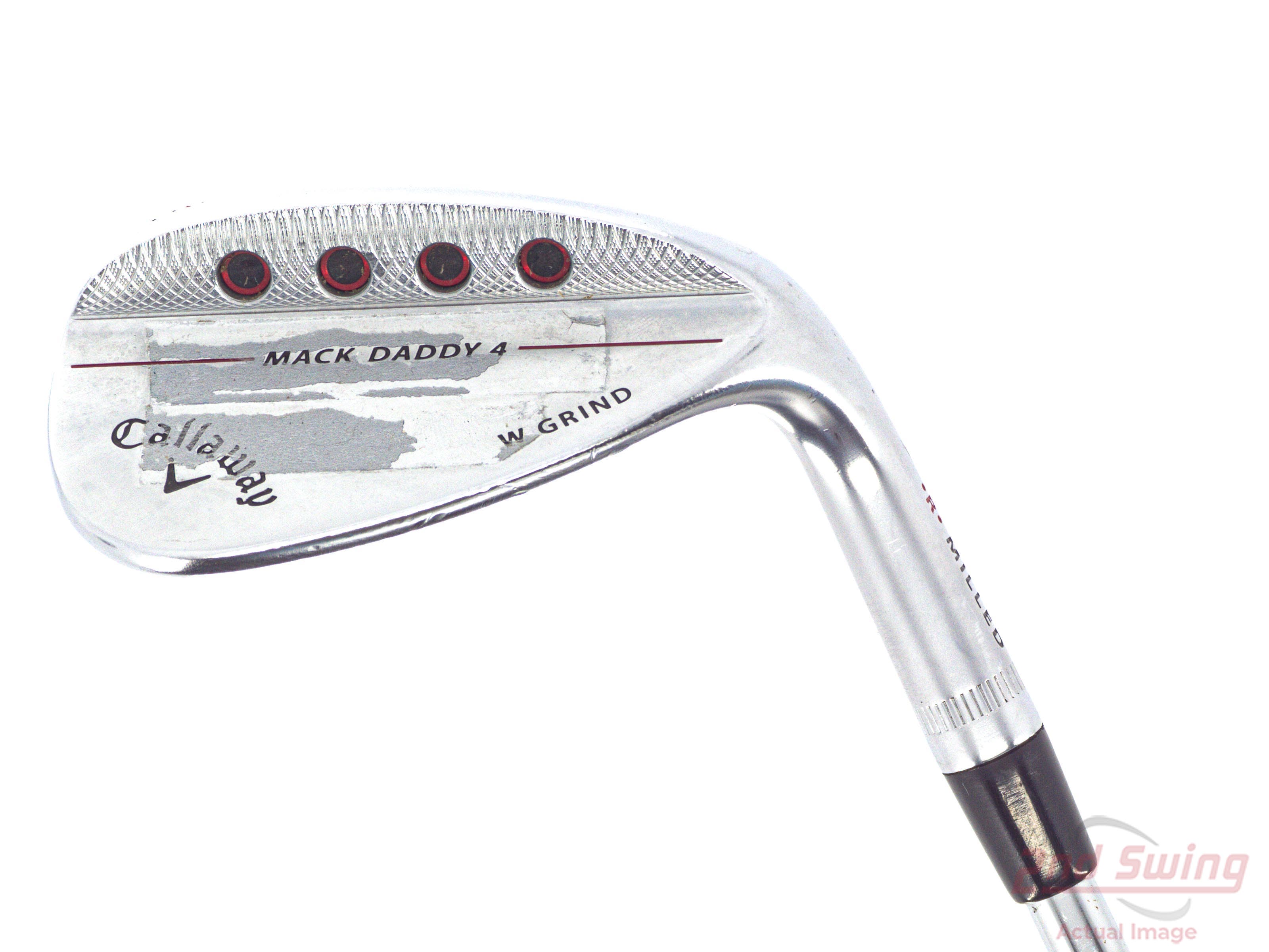 CALLAWAY MACK DADDY 4 CHROME LEFT selling HAND LOB WEDGE 58°-8° (BOUNCE) C GRIND STEEL