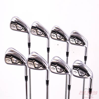 Callaway Apex CF16 Iron Set 3-PW FST KBS Tour-V 90 Steel Stiff Right Handed -1/4"