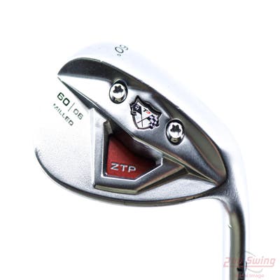 TaylorMade 2010 XFT TP Milled Wedge Lob LW 60° 6 Deg Bounce FST KBS Wedge Steel Wedge Flex Right Handed 35.0in