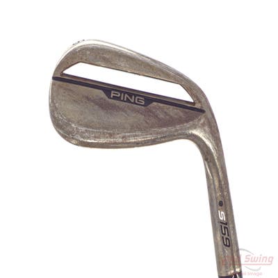 Ping s159 Chrome Wedge Sand SW 56° 12 Deg Bounce S Grind Stock Steel Shaft Steel Stiff Right Handed Black Dot 36.25in