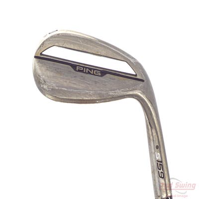 Ping s159 Chrome Wedge Lob LW 60° 10 Deg Bounce S Grind Stock Steel Shaft Steel Stiff Right Handed Black Dot 36.0in