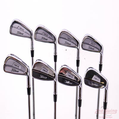 Titleist 735.CM Chrome Iron Set 3-PW Dynamic Gold Sensicore S300 Steel Stiff Right Handed +1/2"