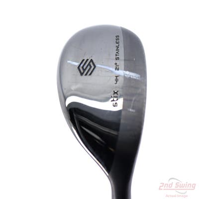 Stix Golf Stainless Hybrid 4 Hybrid 21° Stock Graphite Shaft Graphite Regular Right Handed 40.25in