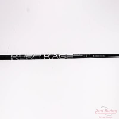 Used W/ PXG RH Adapter Mitsubishi Rayon Kuro Kage Black DC TiNi SFW 55g Fairway Shaft Senior 42.25in