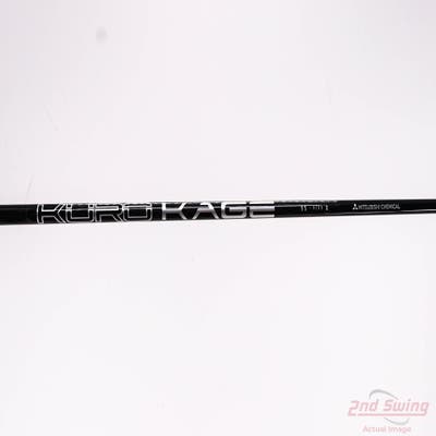 Used W/ PXG RH Adapter Mitsubishi Rayon Kuro Kage Black DC TiNi SFW 55g Fairway Shaft Senior 41.75in