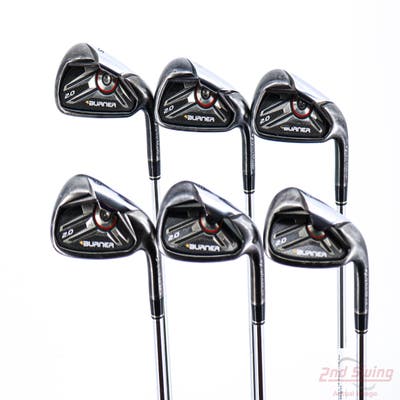 TaylorMade Burner 2.0 HP Iron Set 5-PW TM Burner 2.0 85 Steel Stiff Right Handed +3/4"