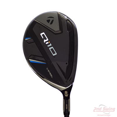 Mint TaylorMade Qi10 Fairway Wood 5 Wood 5W 18° Fujikura Ventus Blue TR 6 Graphite Stiff Right Handed 42.25in