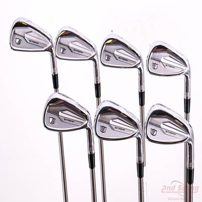 Wilson Staff 2024 Staff Model CB Iron Set 5-PW GW Aerotech SteelFiber i80cw Steel Regular Right Handed STD