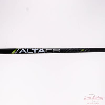 Used W/ Ping RH Adapter Ping ALTA CB 65 Black 65g Fairway Shaft Regular 41.75in