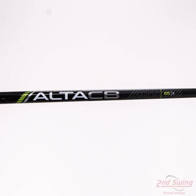 Used W/ Ping RH Adapter Ping ALTA CB 65 Black 65g Fairway Shaft Stiff 42.25in