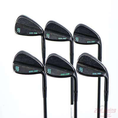 Sub 70 699 Pro Black Iron Set 6-PW AW Aldila NV 95 Graphite Stiff Right Handed +1/2"