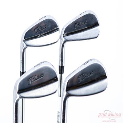 Titleist 620 MB Iron Set 7-PW True Temper Dynamic Gold X7 Steel X-Stiff Left Handed STD