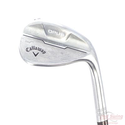 Callaway Opus Brushed Chrome Wedge Sand SW 56° 14 Deg Bounce W Grind Dynamic Gold Mid 115 Wedge Steel Wedge Flex Right Handed 35.25in