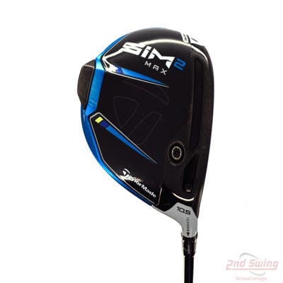 TaylorMade SIM2 MAX Driver 10.5° PX HZRDUS Smoke Red RDX 60 Graphite X-Stiff Right Handed 46.5in