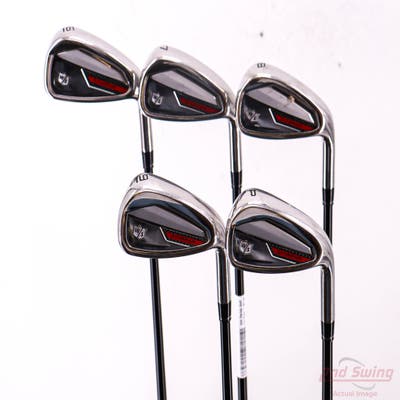 Wilson Staff Dynapwr Iron Set 6-PW Mitsubishi Tensei AV Silver 60 Graphite Regular Right Handed -1/4"