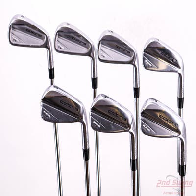 Cobra 2023 KING Forged CB/MB Iron Set 4-PW FST KBS Tour Steel Stiff Right Handed STD