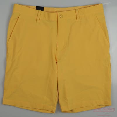 New Mens Adidas Shorts 40 Yellow MSRP $75