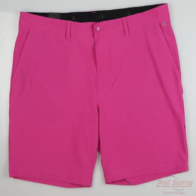 New Mens Adidas Shorts 38 Pink MSRP $75