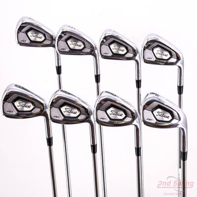 Titleist 718 AP3 Iron Set 4-PW AW Dynamic Gold AMT X100 Steel X-Stiff Right Handed +1 1/4"