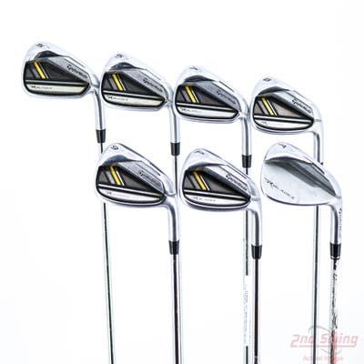 TaylorMade Rocketbladez HP Iron Set 5-PW AW Nippon NS Pro 850GH Steel Regular Right Handed +1/4"