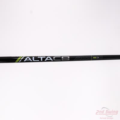 Used W/ Ping RH Adapter Ping ALTA CB 65 Black 65g Fairway Shaft Regular 41.25in