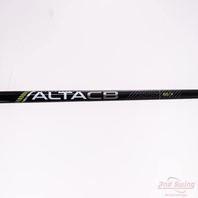 Used W/ Ping RH Adapter Ping ALTA CB 65 Black 65g Fairway Shaft Regular 42.25in